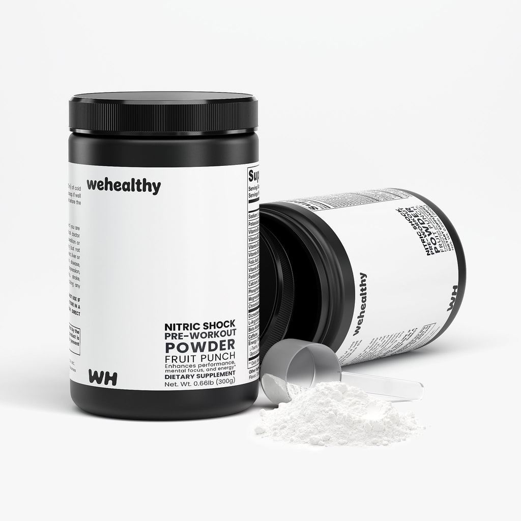 Nitric Shock Pre-Workout Powder (Fruit Punch)