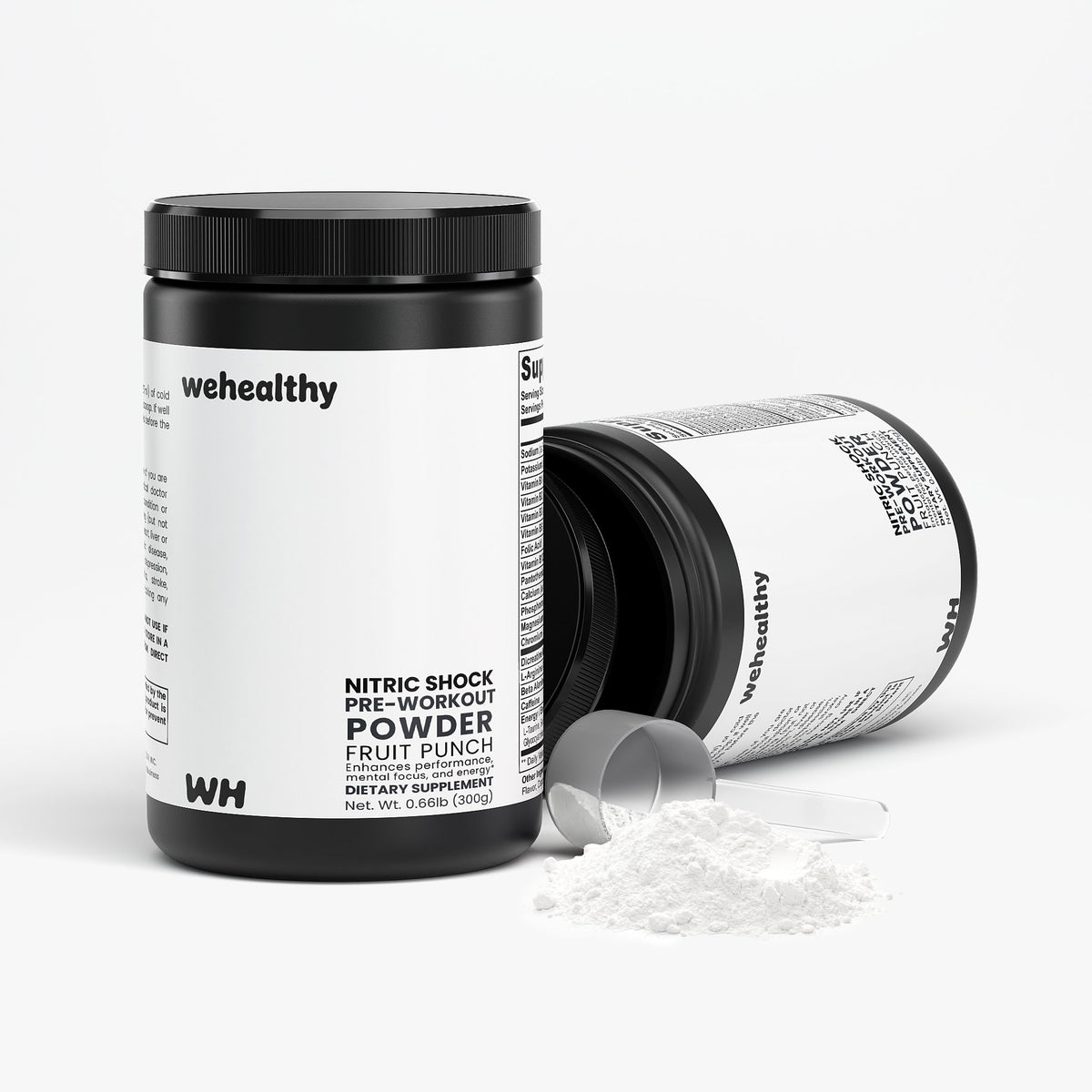 Nitric Shock Pre-Workout Powder (Fruit Punch)