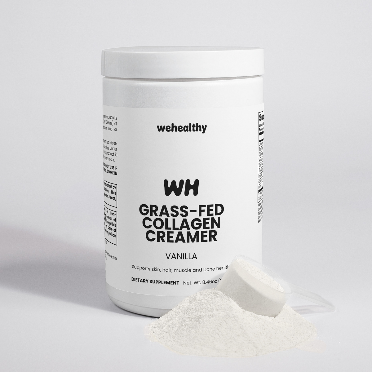Grass-Fed Collagen Creamer (Vanilla)